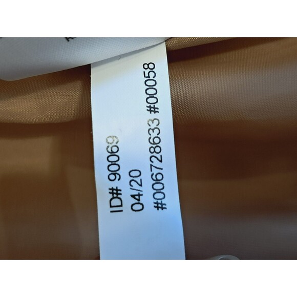 Stoosh Faux Leather Sand Tan Shacket Shirt Jacket M Fleece Lined - Picture 14 of 14